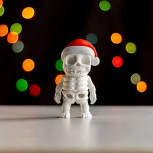 Santa Hat Skeleton