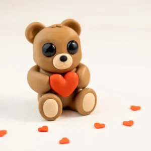 Tiny Valentines Teddy Bear